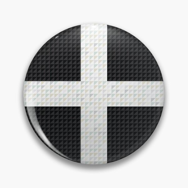 Item preview, Geometric Cornwall Flag designed and sold by fimbisdesigns.