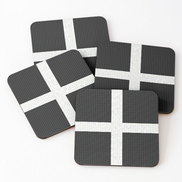 Item preview, Geometric Cornwall Flag designed and sold by fimbisdesigns.
