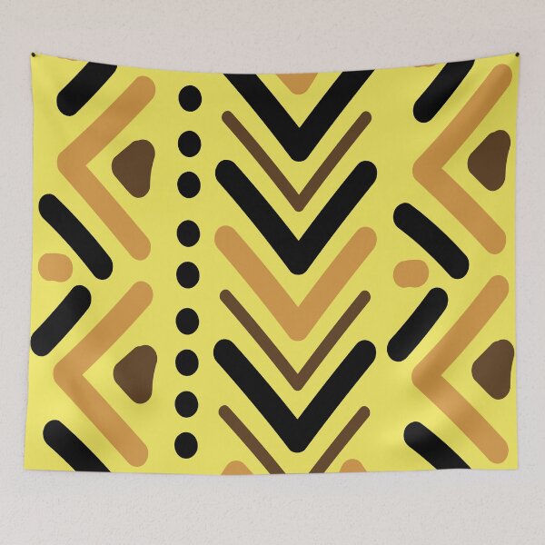 Item preview, Traditional Bogolan Pattern – African Textile Art & Ethnic Design designed and sold by Wolagno.