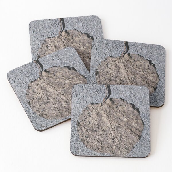 Item preview, dried leaf fallen on the road designed and sold by rareravings.