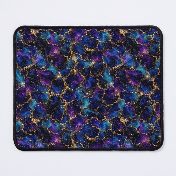Item preview, Golden Nebula Marbled Gold Wave Art designed and sold by Inkworksbyshery.