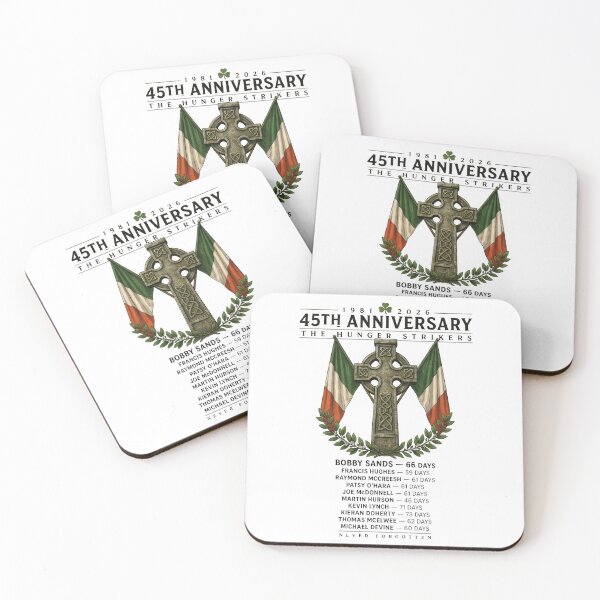 Item preview, Irish Hunger Strikers 45th Anniversary Commemorative Design designed and sold by CELTIC-DESIGNS.