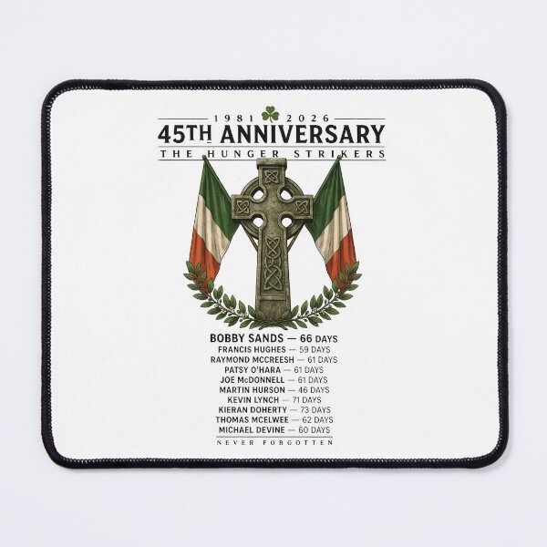 Item preview, Irish Hunger Strikers 45th Anniversary Commemorative Design designed and sold by CELTIC-DESIGNS.