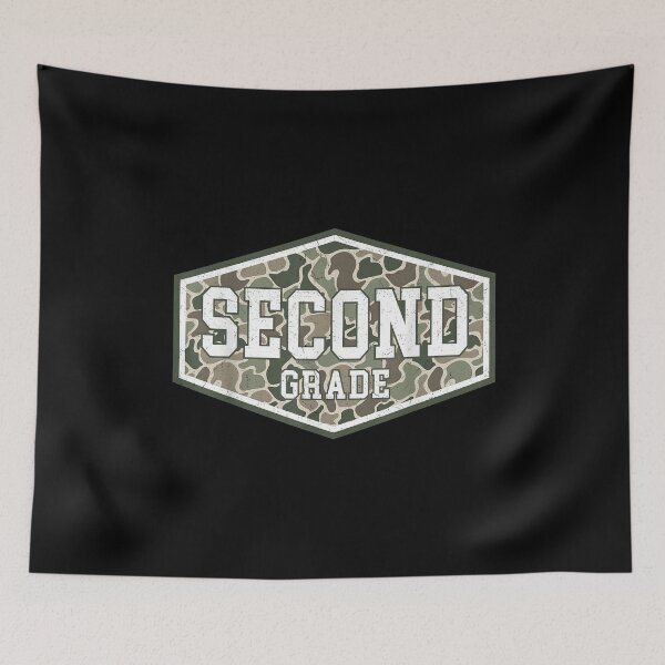 Item preview, Second Grade Camo Back to School Student T-Shirt designed and sold by yerdhalo.