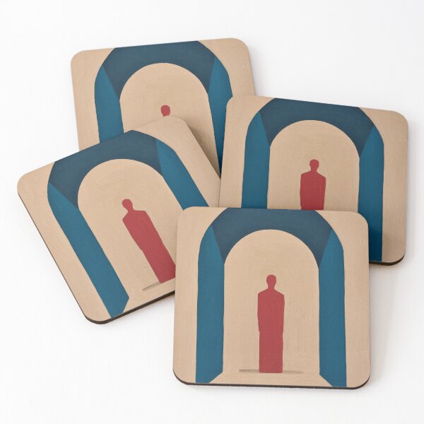 Item preview, Quiet Room Blue Archway Wall Art designed and sold by Moodzu.
