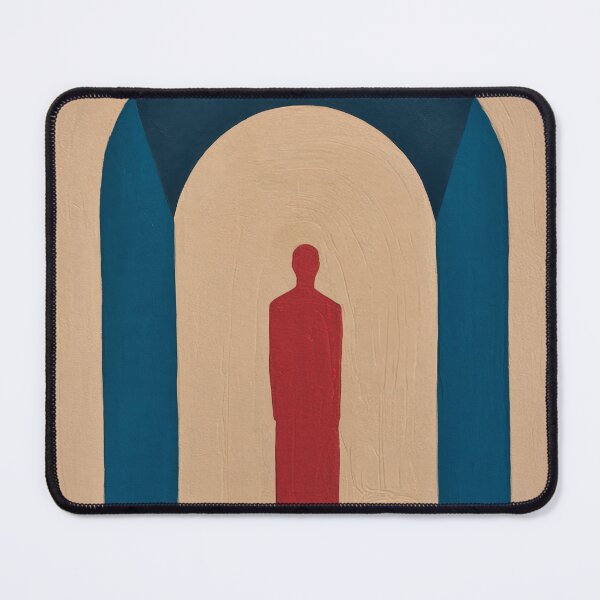 Item preview, Quiet Room Blue Archway Wall Art designed and sold by Moodzu.