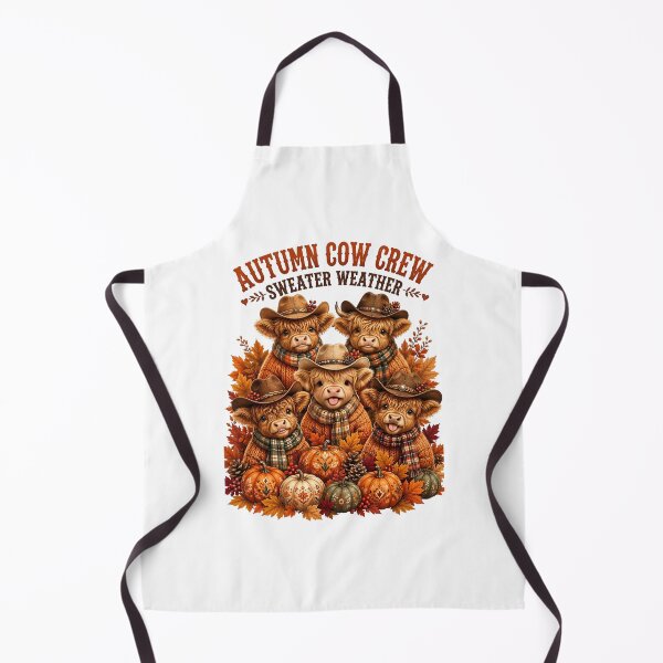 Item preview, Autumn Cow Crew Sweater Weather designed and sold by Sovereign Supply Co..
