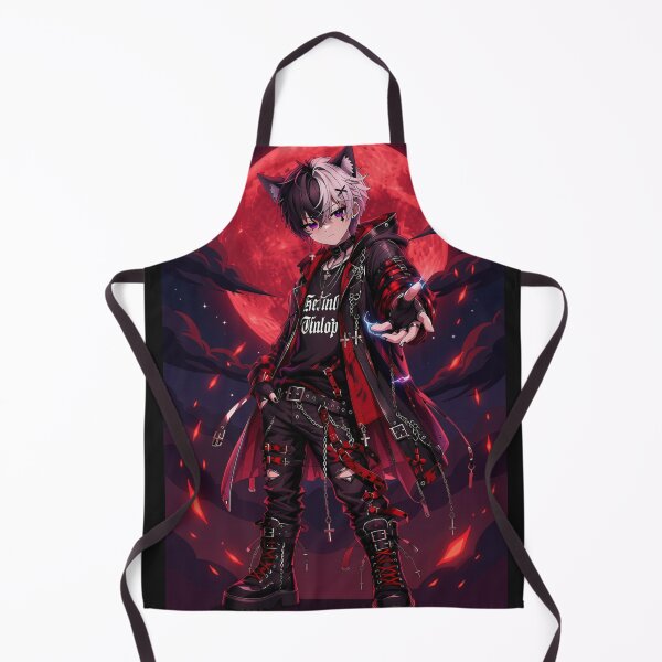 Item preview, Nyxen – Gothic Neko Boy | Anime dark fantasy designed and sold by Revyra Design .