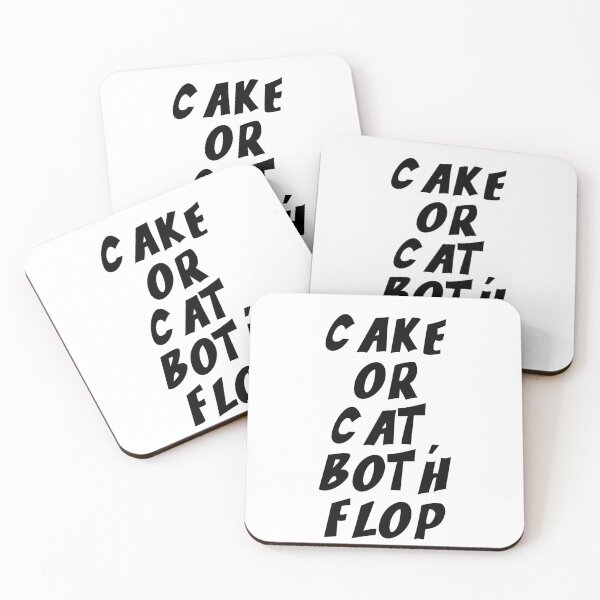 Item preview, Text Typography Cake or cat, both flop Cat + Baking designed and sold by Typetextstudio.
