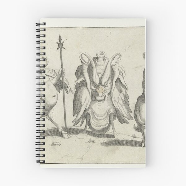 Item preview, Fantastical demonic creatures designed and sold by Vintage Designs +.