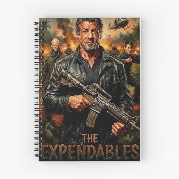 Item preview, The Expendables Action Fine Art Tribute designed and sold by Art's Diner.