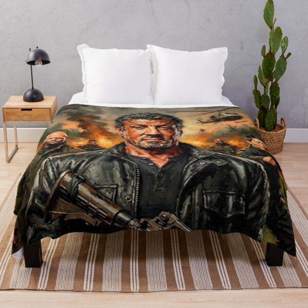 Item preview, The Expendables Action Fine Art Tribute designed and sold by Art's Diner.