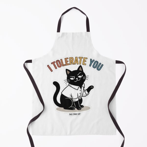 Item preview, Cynical Cat - "I Tolerate You" designed and sold by Gabzerinho.