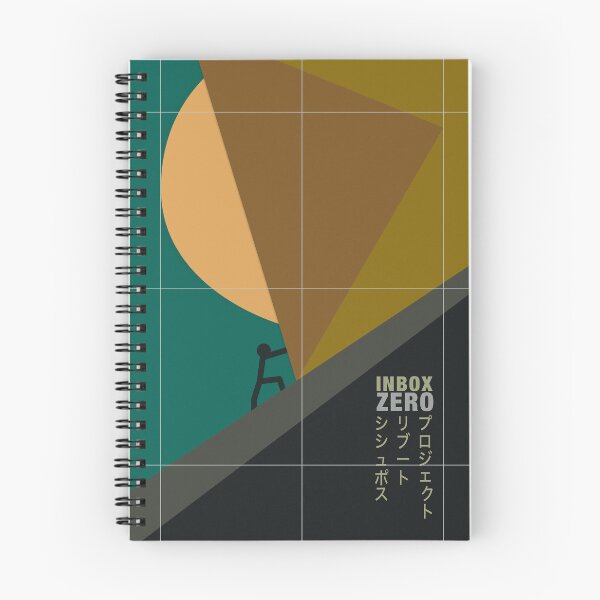 Item preview, Inbox Zero Sisyphus - Brutalist Modernist Japanese Art Poster designed and sold by Message from Earth.