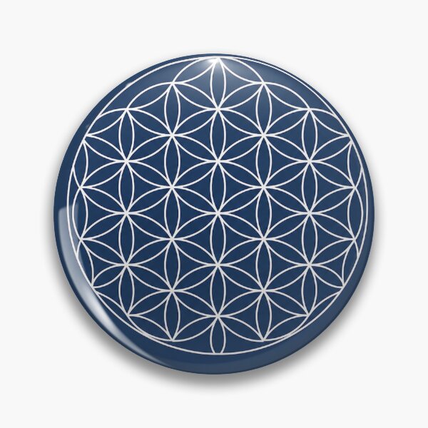 Item preview, Flower of Life Sacred Geometry Circle | Minimal Spiritual Mandala | Premium Geometric Design designed and sold by SketchPalet.