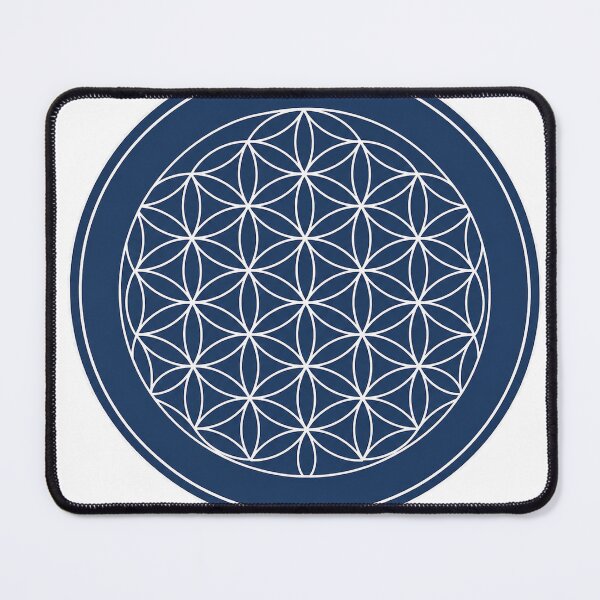Item preview, Flower of Life Sacred Geometry Circle | Minimal Spiritual Mandala | Premium Geometric Design designed and sold by SketchPalet.