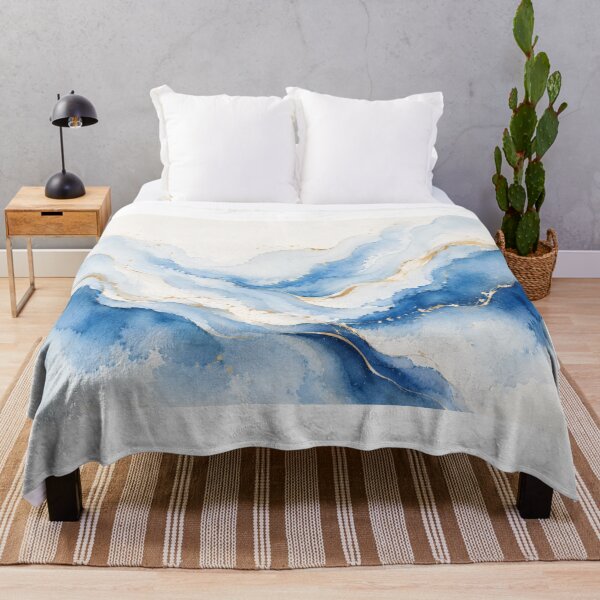 Item preview, Celeste Abstract VI – Light Currents designed and sold by Esencia Argentina.