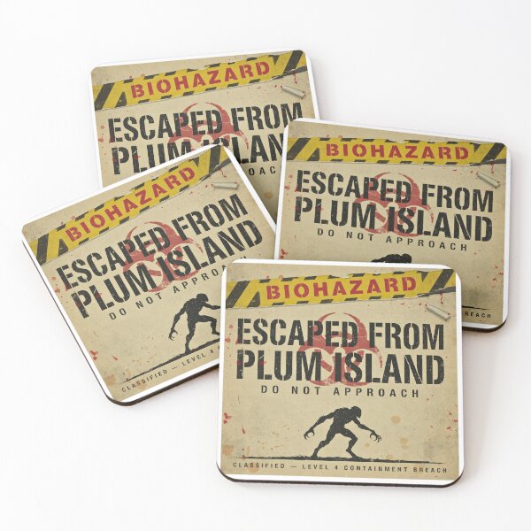Item preview, Escaped From Plum Island designed and sold by FitEnvy.