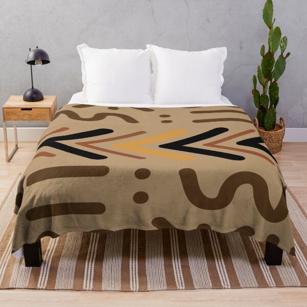 Item preview, Traditional Bogolan Pattern – African Textile Art & Ethnic Design designed and sold by Wolagno.