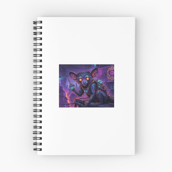 Item preview, Cyberpunk Aye-Aye: System Failure designed and sold by tangramrachel.