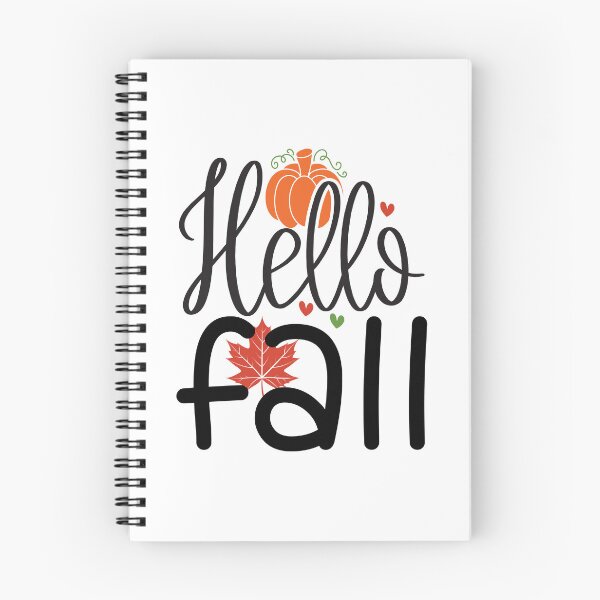 Item preview, Hello Fall Autumn Vibes Cozy Seasonal Design designed and sold by FuzionRaptor.