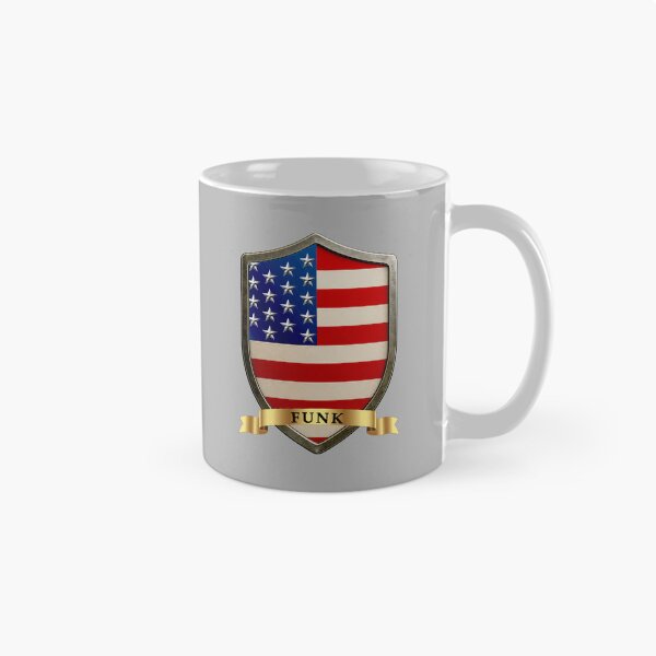 Artikelvorschau, Funk American Heritage Wappenschild entworfen und verkauft von Highlandkings.
