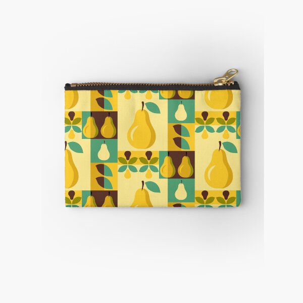 Item preview, Vintage Mid-Century Yellow Pear Botanical Pattern designed and sold by vectalux.