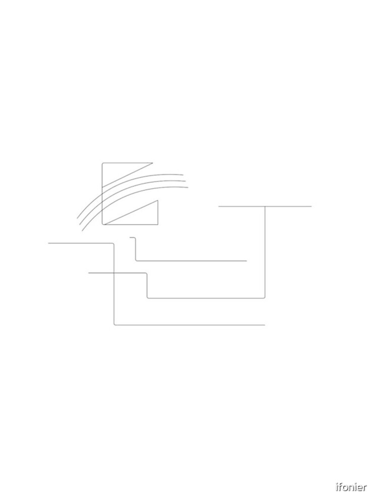 Thumbnail 4 of 4, iPhone Case, Abstracted Routing designed and sold by Sifonier.