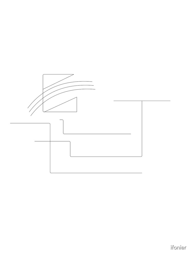 Thumbnail 3 of 3, Scarf, Abstracted Routing designed and sold by Sifonier.