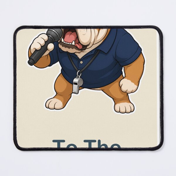 Item preview, To The Press Box Marching Band Sticker designed and sold by Emma's Studio.