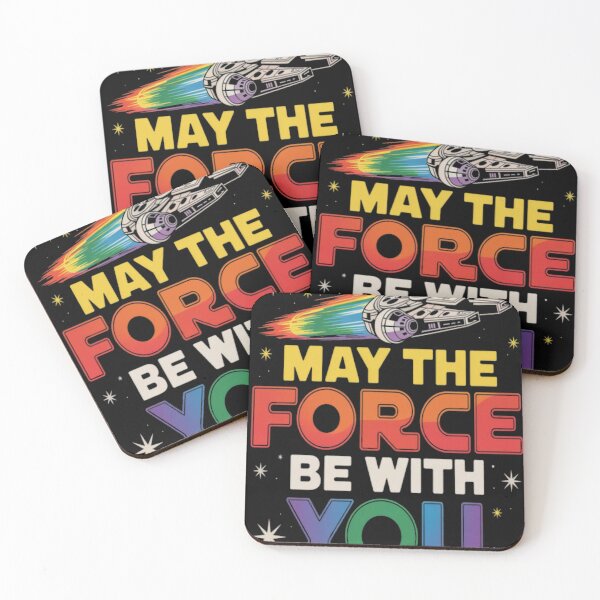 Item preview, Star Wars Pride May The Force Be With You Rainbow designed and sold by smolspaceprnce.