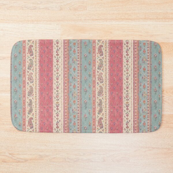 Item preview, Pastel Paisley and Floral Dollhouse Pattern designed and sold by Cha-Tea.