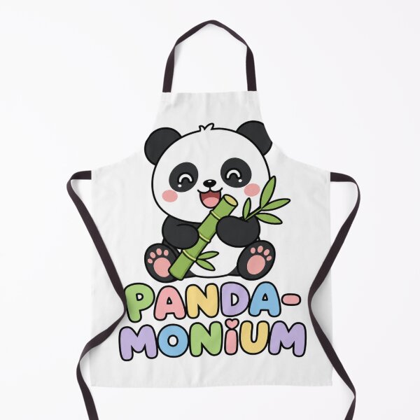 Item preview, Panda-Monium Cute Kawaii Panda with Bamboo designed and sold by BoosterShop.
