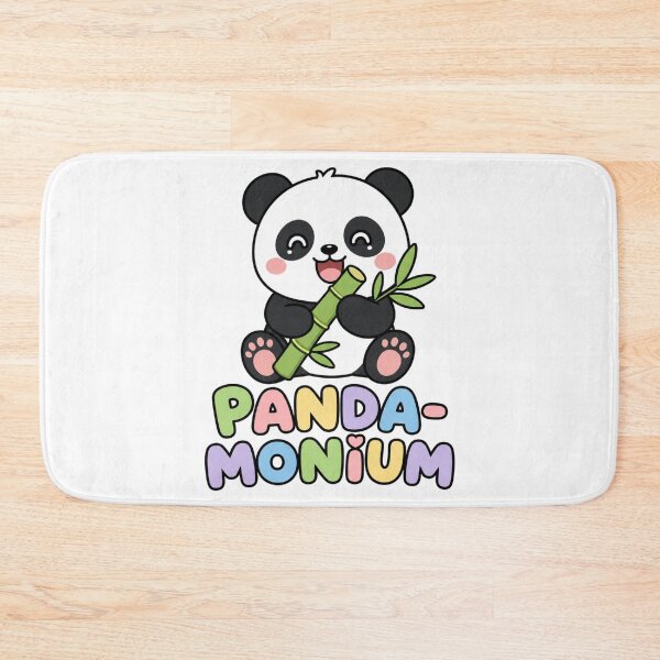 Item preview, Panda-Monium Cute Kawaii Panda with Bamboo designed and sold by BoosterShop.