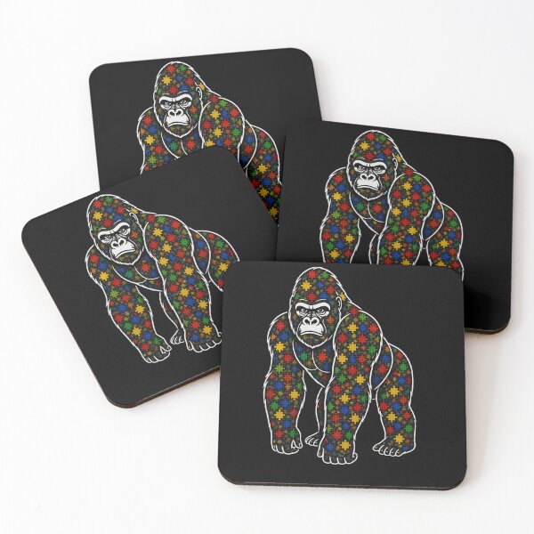 Item preview, Autism Awareness- Gorilla designed and sold by CaptainAutism12.