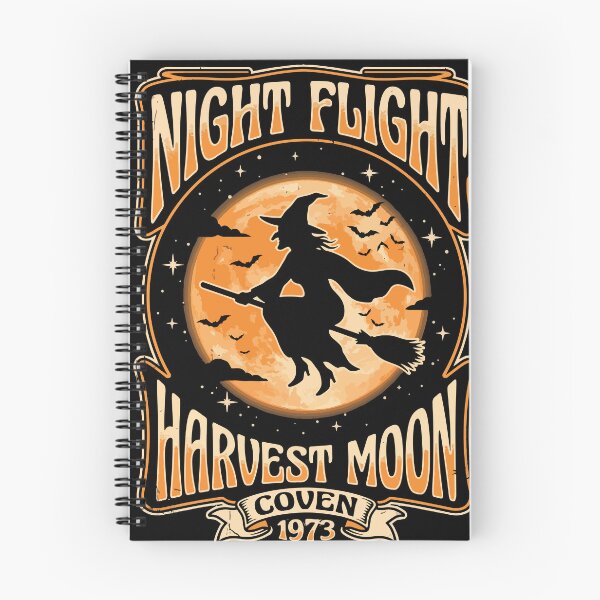 Item preview, Vintage Night Flight Witch Moon designed and sold by Steele-Art.