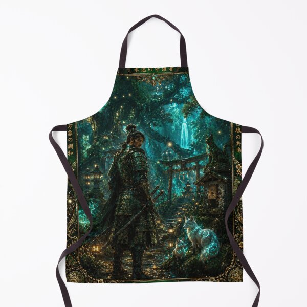 Item preview, Forest Guardian Samurai – Protector of the Sacred Woods designed and sold by i-corp.