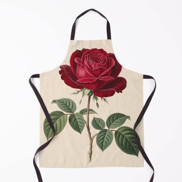 Item preview, Classic Red Rose Botanical Illustration designed and sold by CooksCreators.