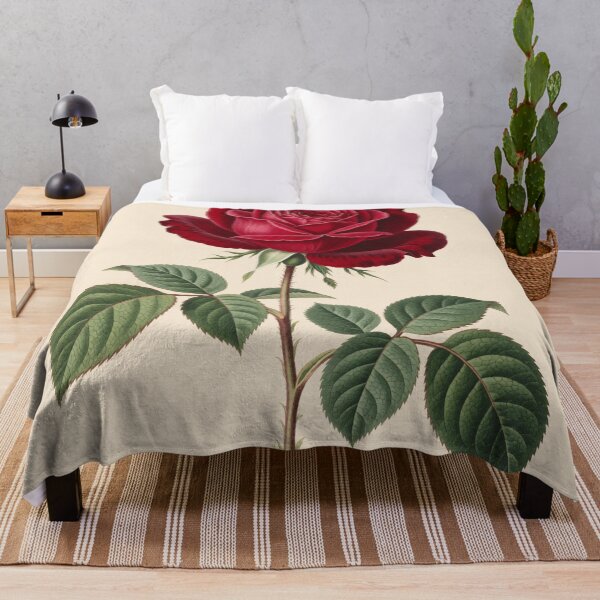 Item preview, Classic Red Rose Botanical Illustration designed and sold by CooksCreators.