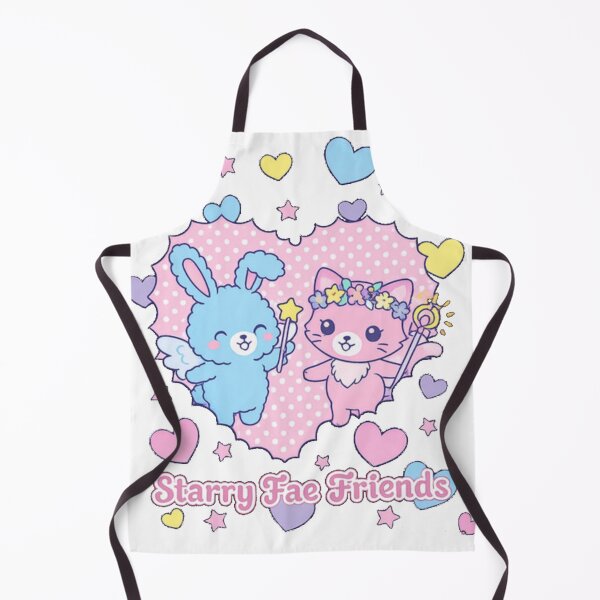 Item preview, Starry Fae Friends Cute Kawaii Magical Bunny And C designed and sold by Douglas Alex.