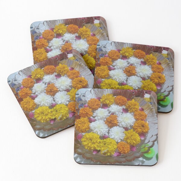 Item preview, flowers in water for festival decoration designed and sold by rareravings.