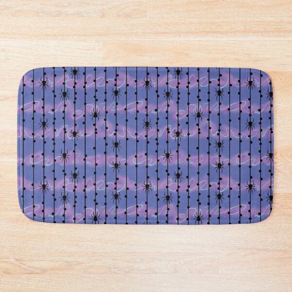 Item preview, Pastel Goth Spider Pinstripe and Swirls Tiling Design  designed and sold by SnowAfterFyre.