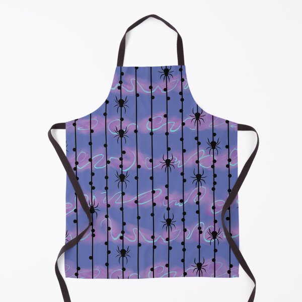 Item preview, Pastel Goth Spider Pinstripe and Swirls Tiling Design designed and sold by SnowAfterFyre.