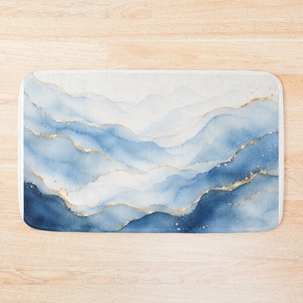 Item preview, Celeste Abstract VII – Valleys of Calm designed and sold by Esencia Argentina.