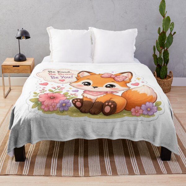 Item preview, Kawaii baby fox sticker Adorable Baby Fox | Pastel Animal Sticker | Cute Forest Fox Art8 designed and sold by Vegasstickers.