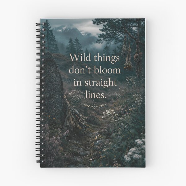 Item preview, Norwegian Witch Wild Things Quote Nordic Art designed and sold by NorwegianWitch.