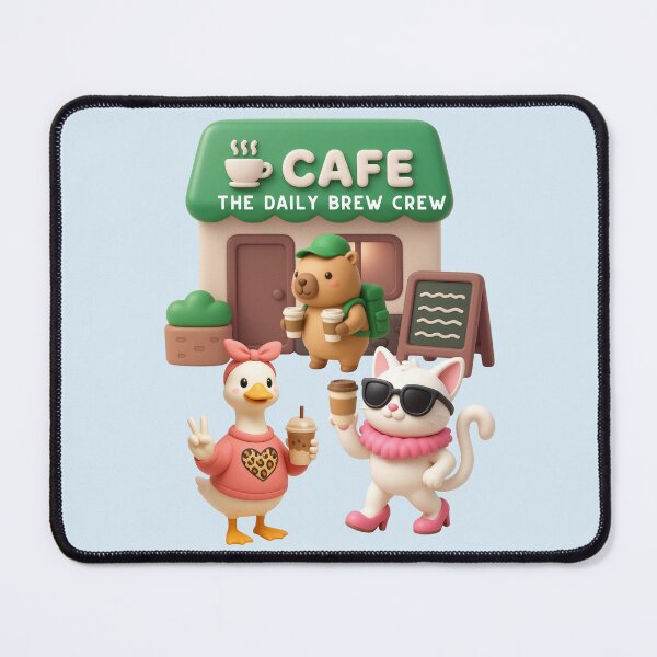 Item preview, The Daily Brew Crew designed and sold by AppealingVibes.