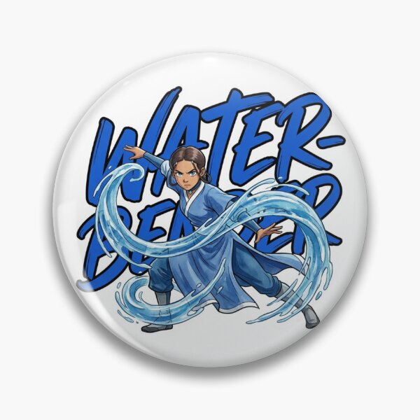 Item preview, Katara Waterbender Fluid Power - Avatar The Last Airbender Cool Sticker⁠ designed and sold by 0Zetgest.
