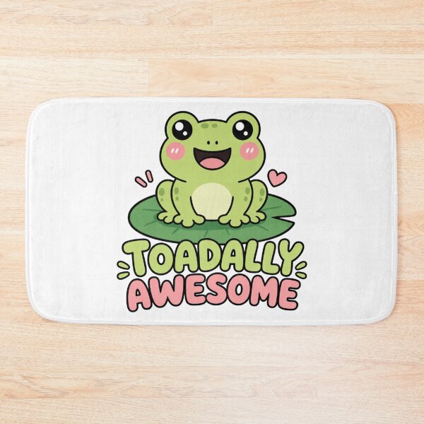 Item preview, Totally awesome cute kawaii frog designed and sold by BoosterShop.