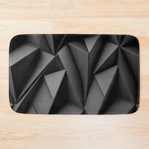 Item preview, Black Grey tiles metallic tiles Simple minimalist decor pattern designed and sold by Arjun4282.